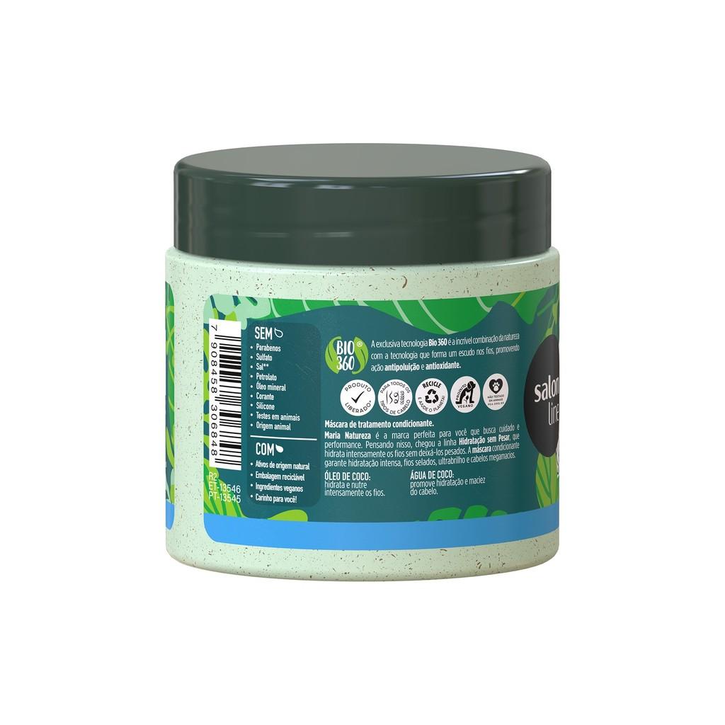 Máscara Maria Natureza Hidratação Sem Pesar Salon Line 200g