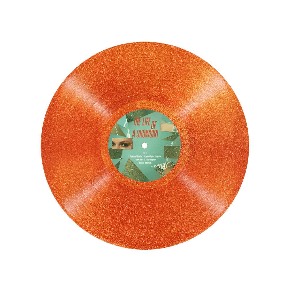 Vinil Taylor Swift - The Life Of A Showgirl Sweat And Vanilla Perfume (portofino Orange Glitter) - Importado