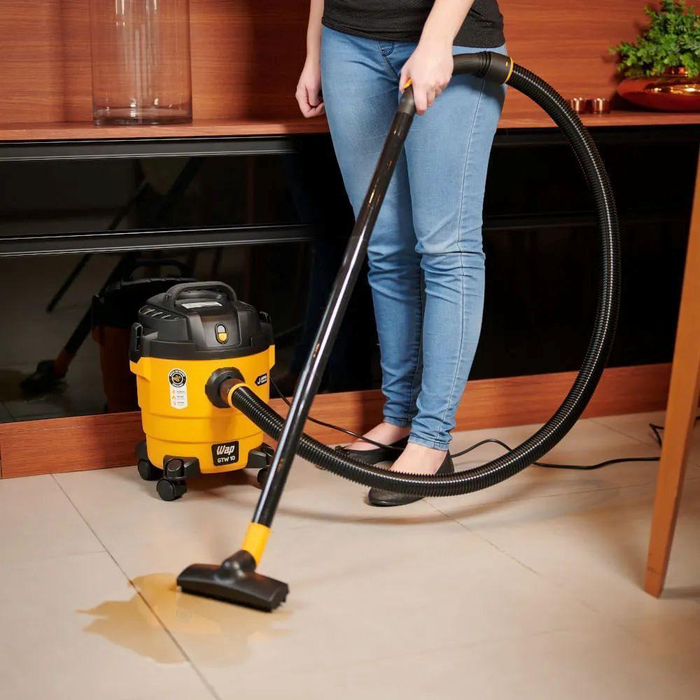 Aspirador De Pó E Água Wap Gtw 10 1400w 10 Litros Amarelo/preto 127V