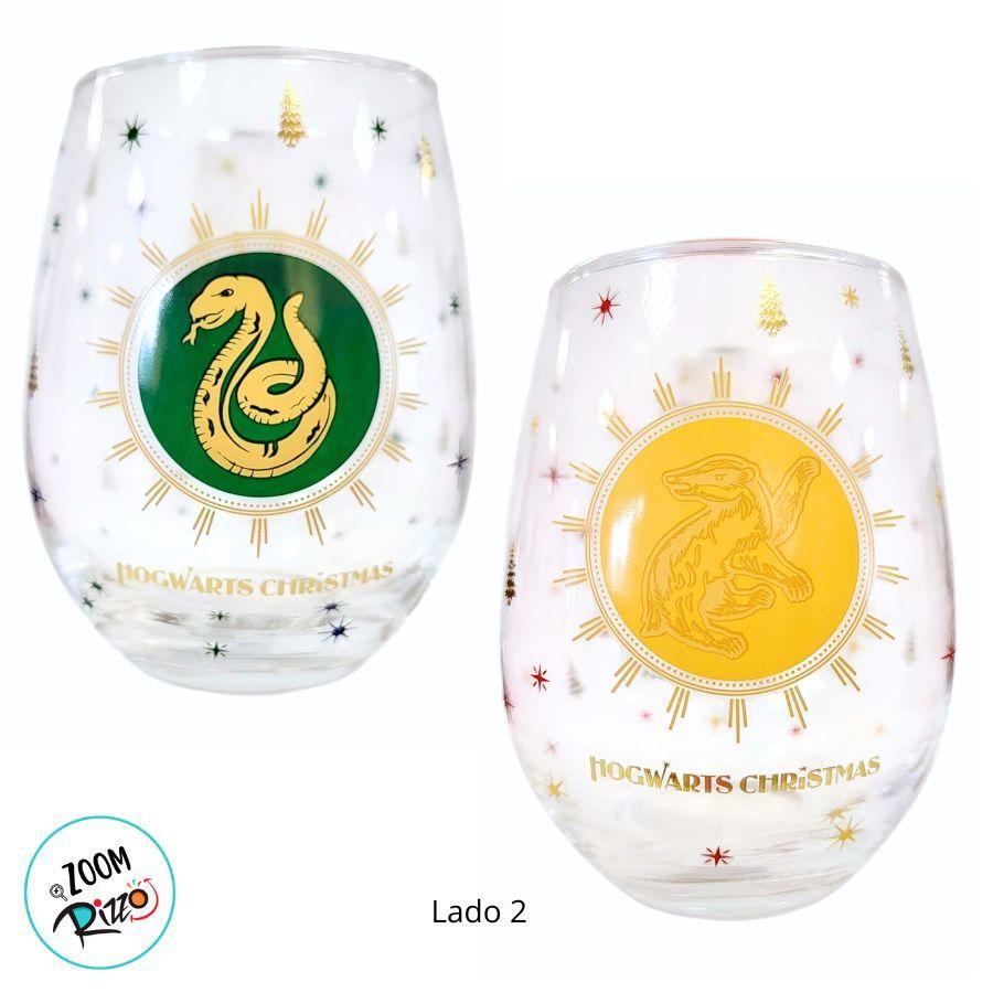 Copos De Vidro - Hogwarts Christimas - Harry Potter - 560ml - 2 Unidades - Cromus - Rizzo