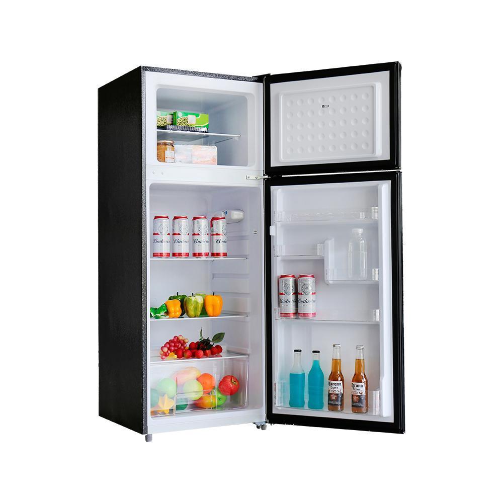 Geladeira Refrigerador Hq Defrost 230 Litros Preto Hq-230rdf