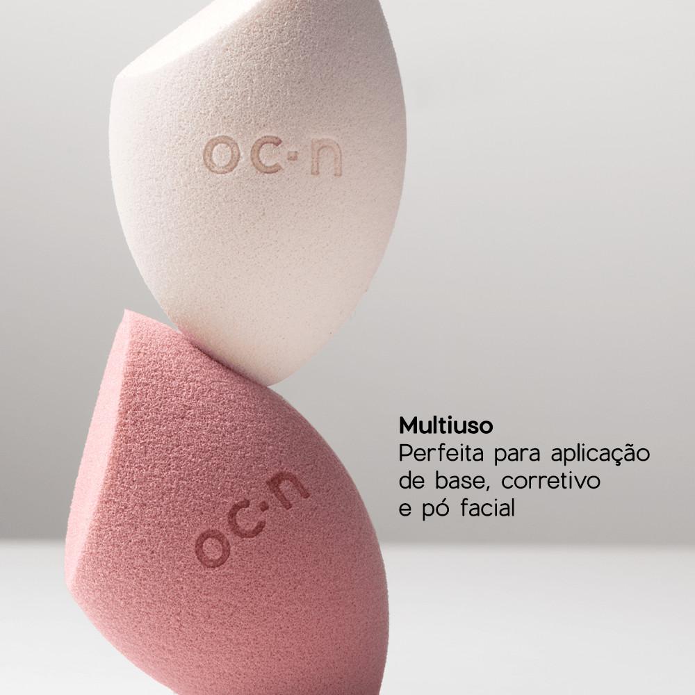 Esponja De Maquiagem Flat Blend Rosa Escuro Océane