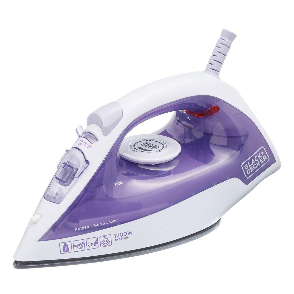 Ferro De Passar À Vapor Fx1050 Black Decker Branco 127V