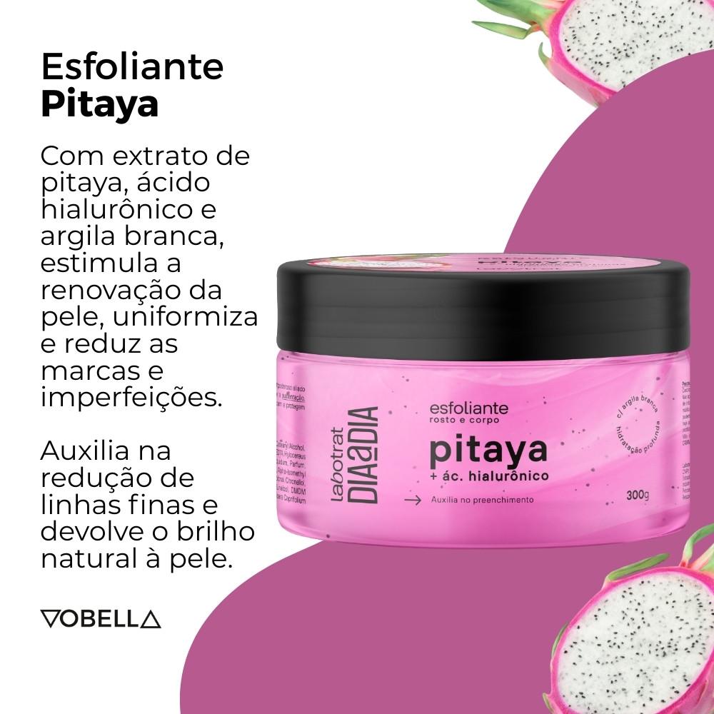 Esfoliante Creme Pitaya Com Ácido Hialurônico Labotrat 300g