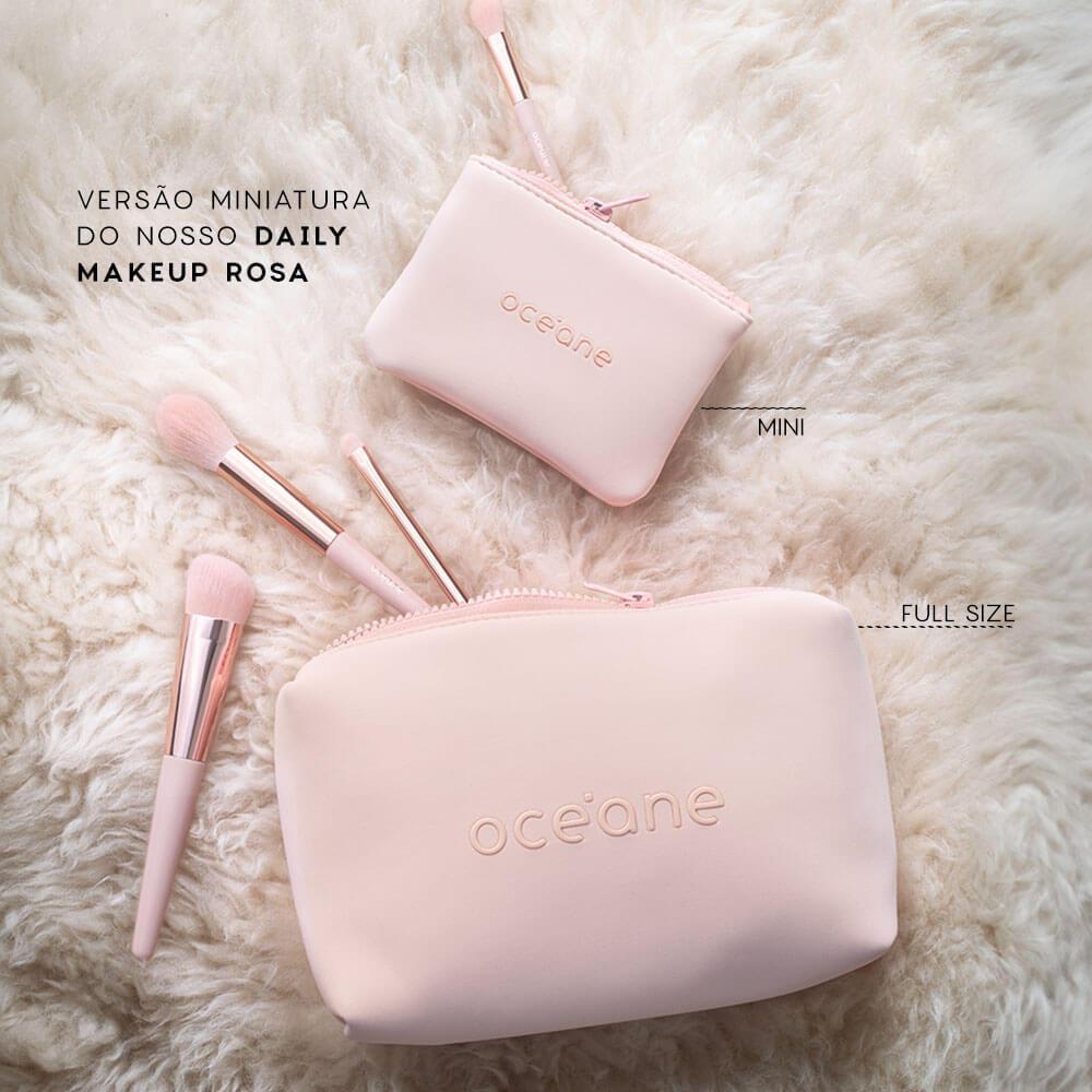Mini Nécessaire Rosa Daily Makeup