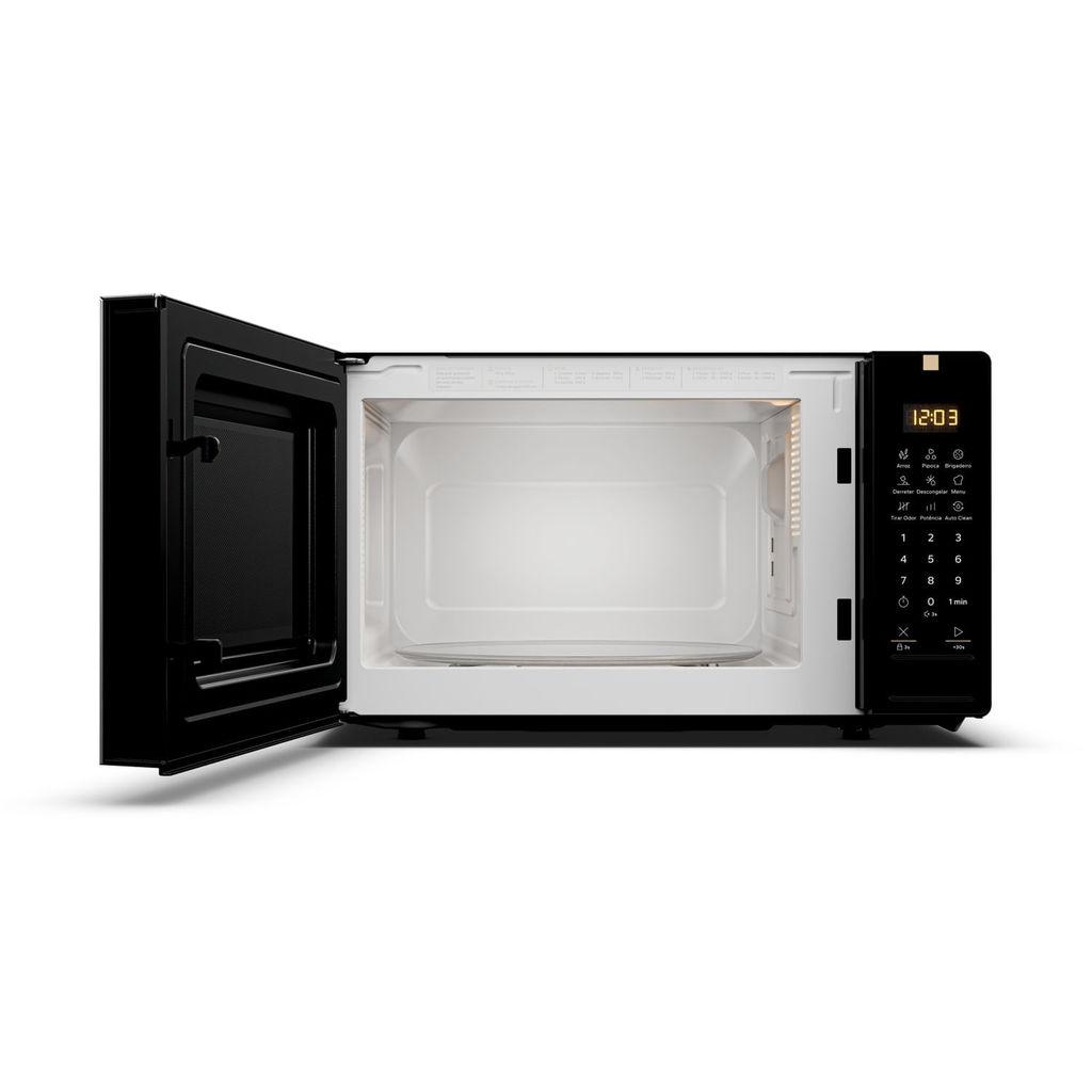 Micro-ondas 23 Litros Com Multi Preparos Preto Brastemp - Bms23ae