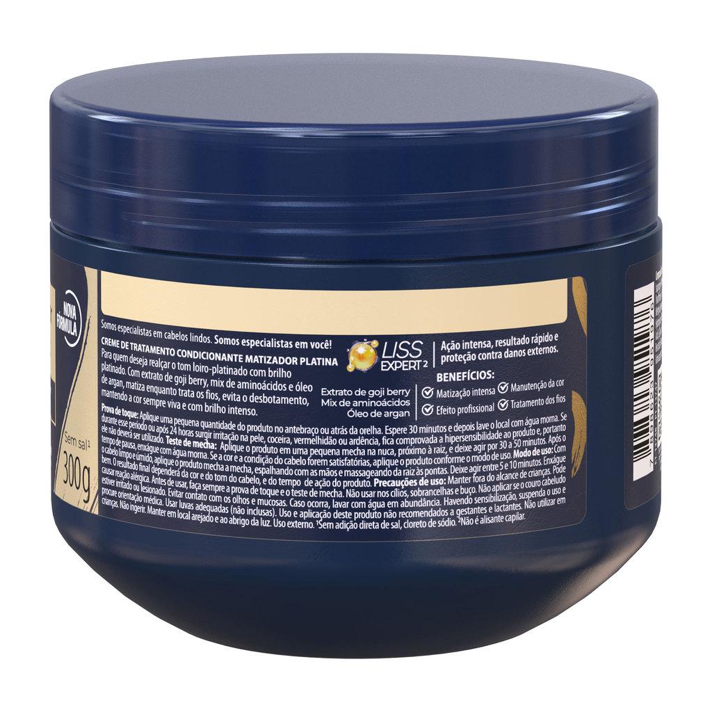 Máscara Meu Liso Matizador Platina Salon Line 300g