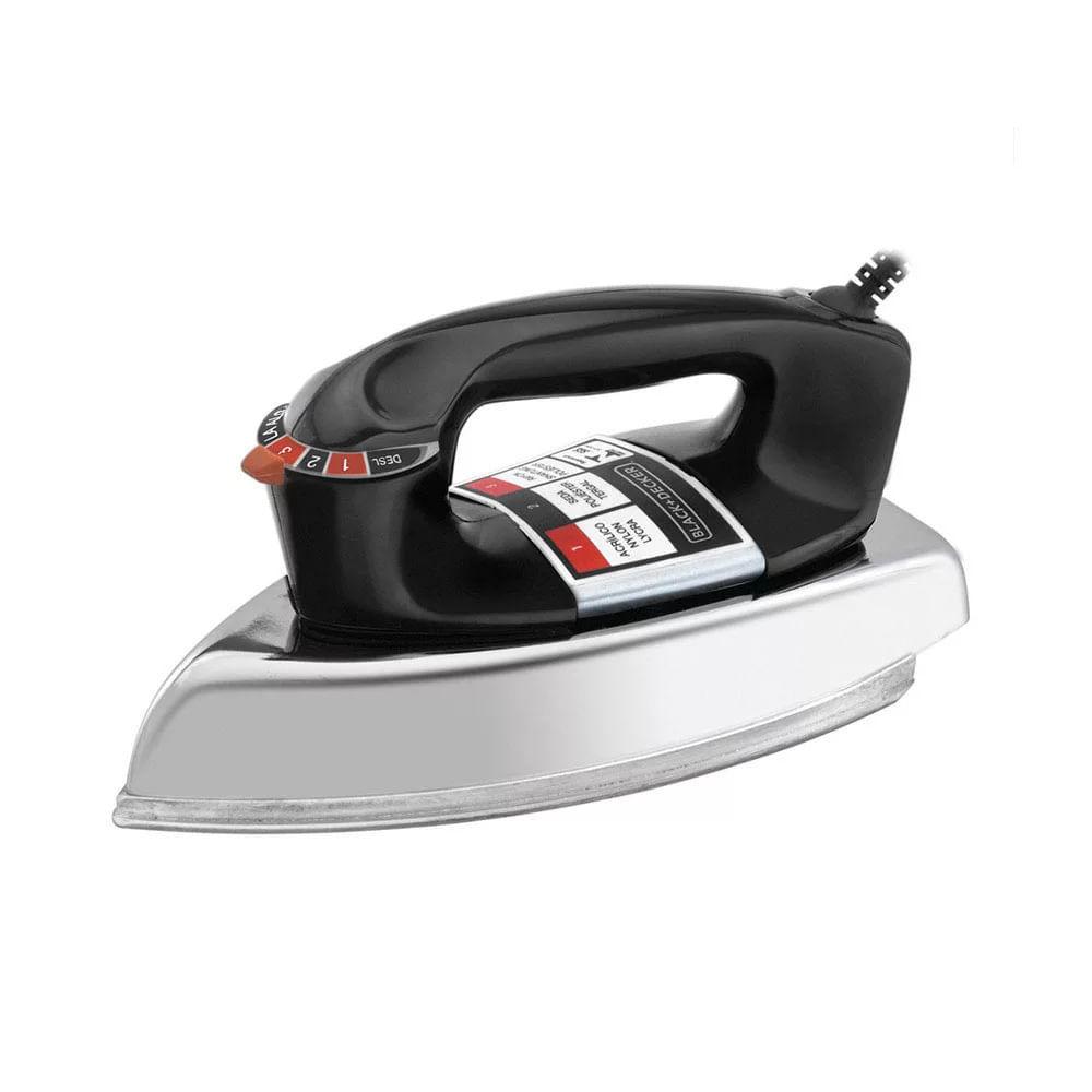 Ferro De Passar Roupa A Seco Black Decker Vfa Preto/metálico - 220V