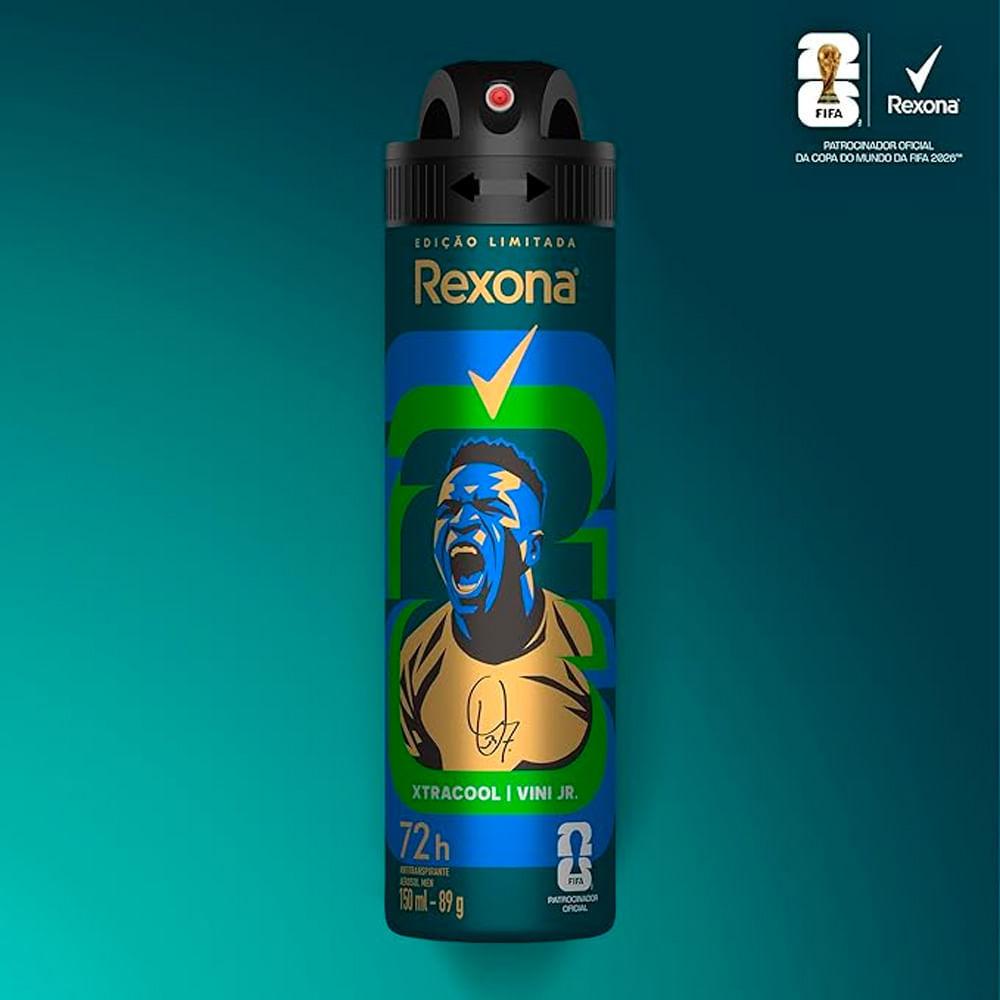 Kit Desodorante Aerosol Rexona Xtracool 150ml - 4 Unidades