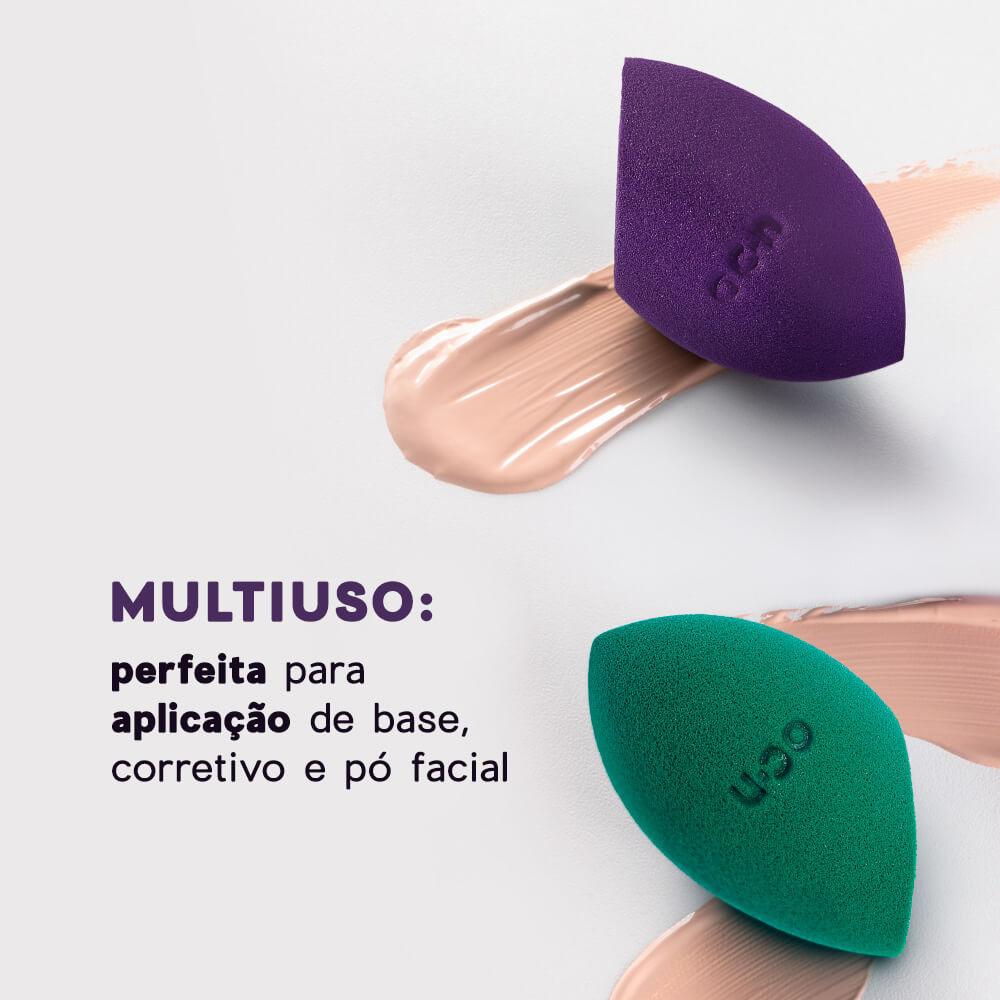 Esponja De Maquiagem - Flat Blend Azul Océane