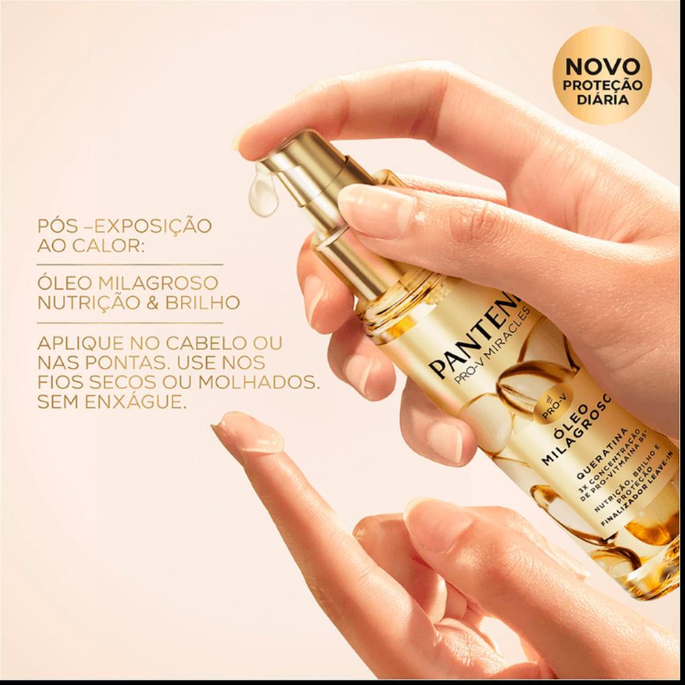 Óleo Capilar Pantene Milagroso Queratina 95ml