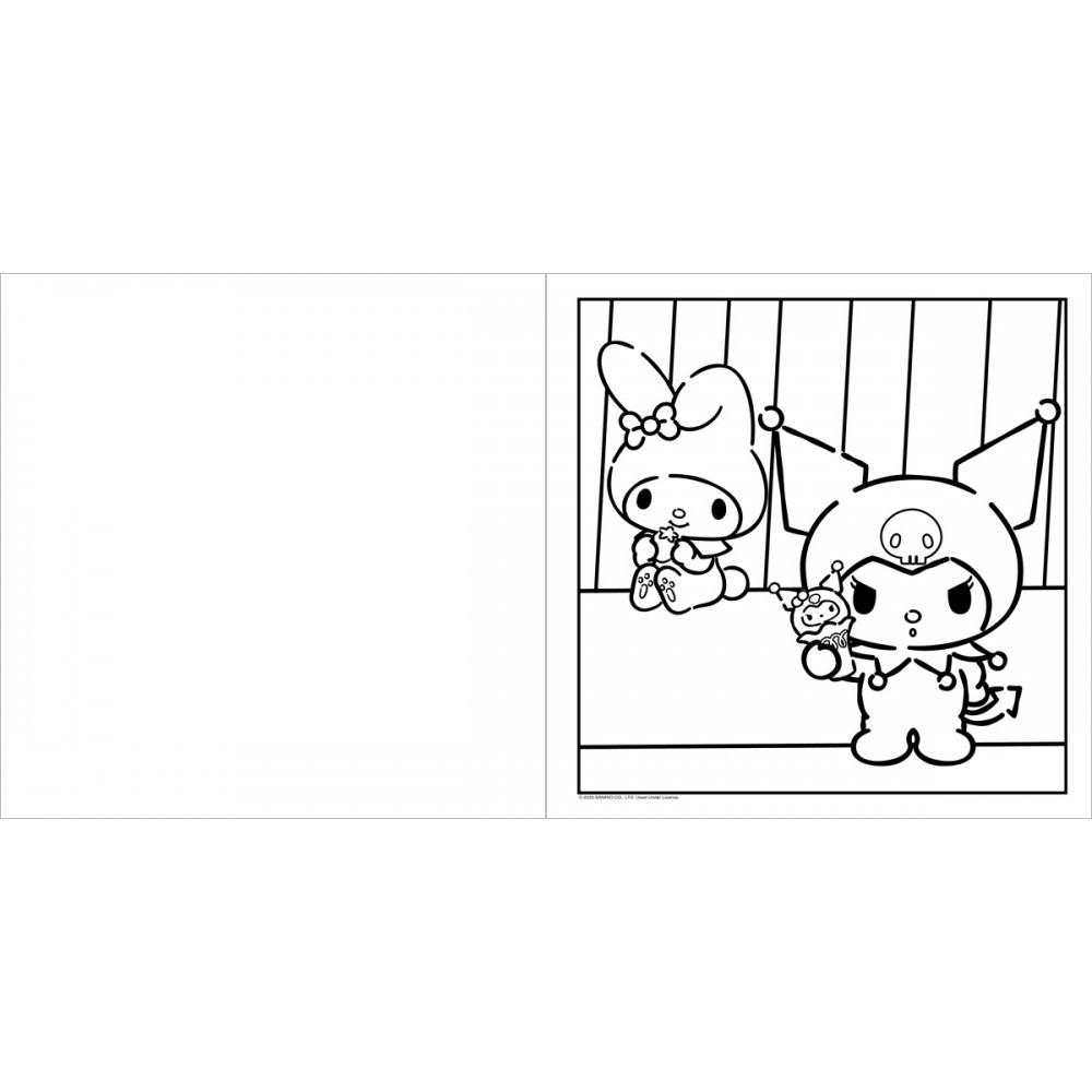 Livro Hello Kitty - Coloring Book - Livro De Colorir