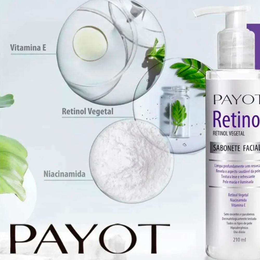Sabonete Líquido Facial Payot Retinol Vegetal 210ml