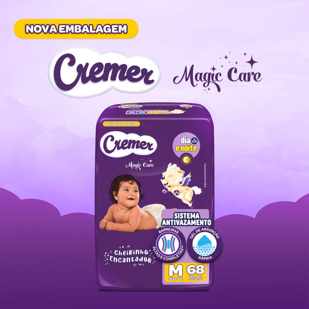 Fralda Descartável Cremer Magic Care Hiper M 68 Tiras