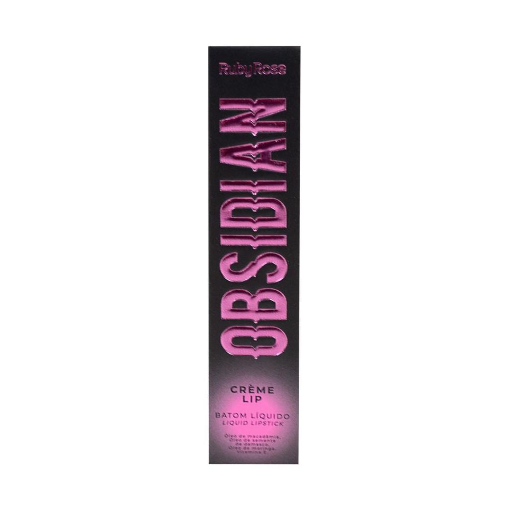 Batom Labial Liquido Obsidian Ocl05 - Ruby Rose