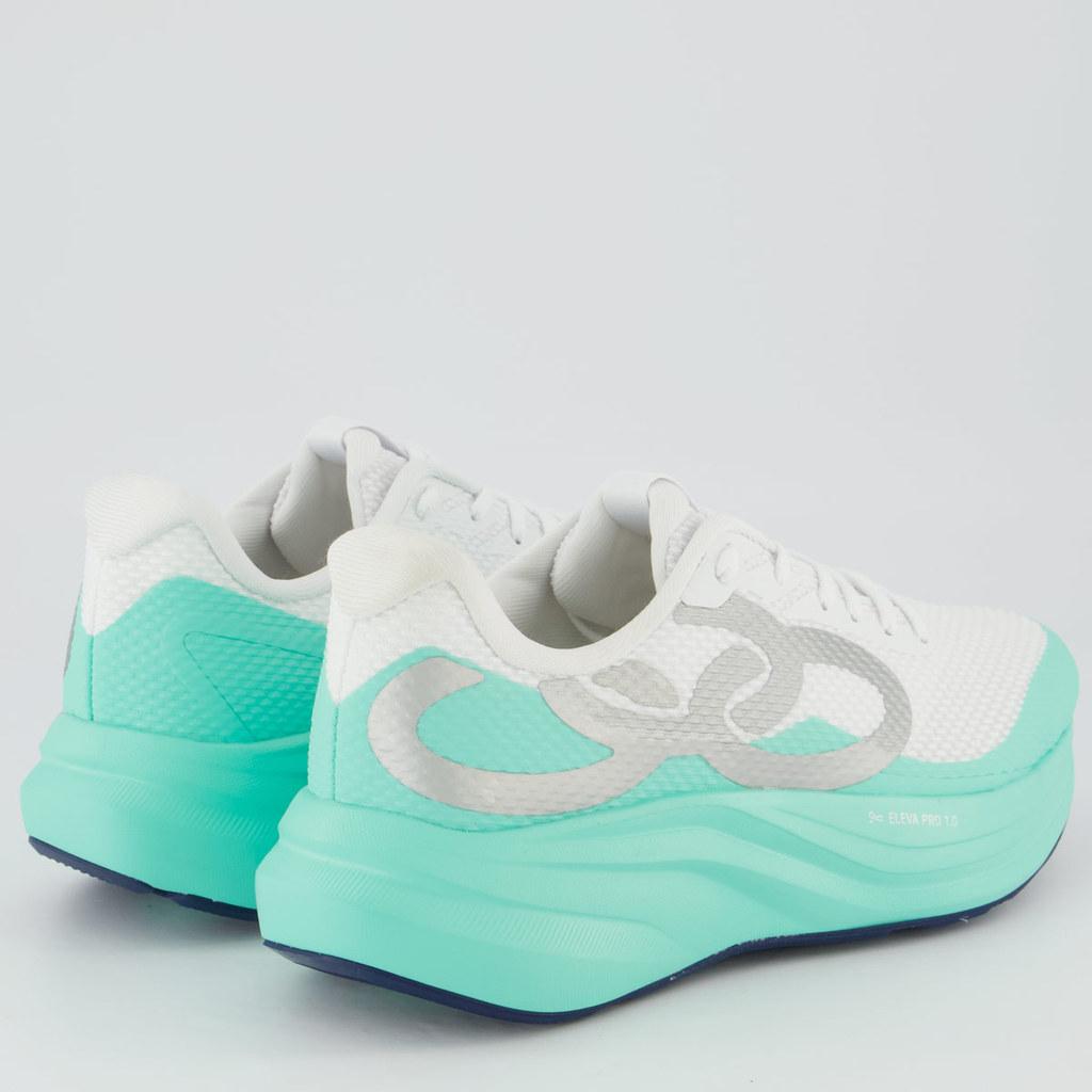 Tênis Olympikus Veloz 4 Feminino Branco E Verde