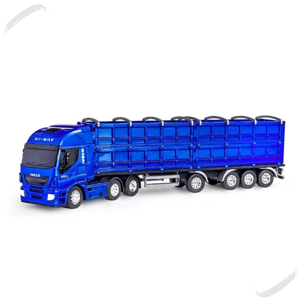 Caminhão Miniatura Hi-way Iveco Graneleiro Tampa Articulada 582