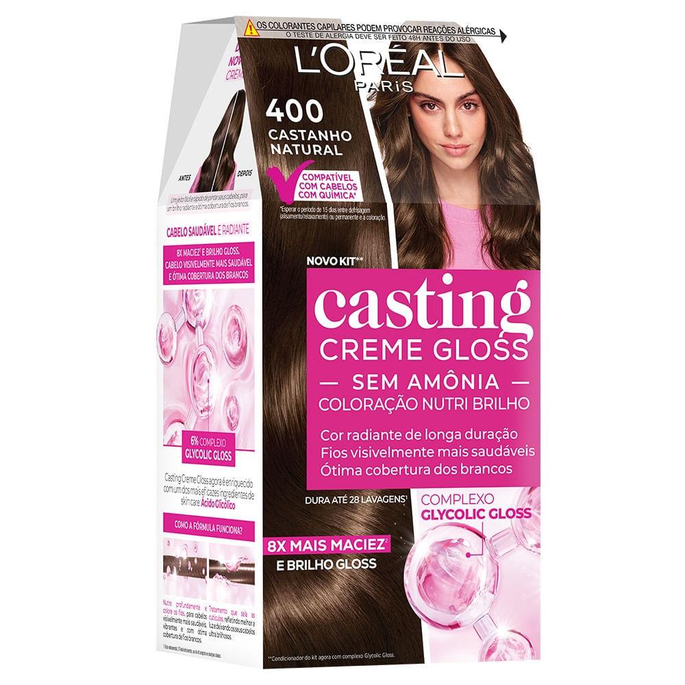 Tintura Casting Gloss 400 Castanho Natural 1un