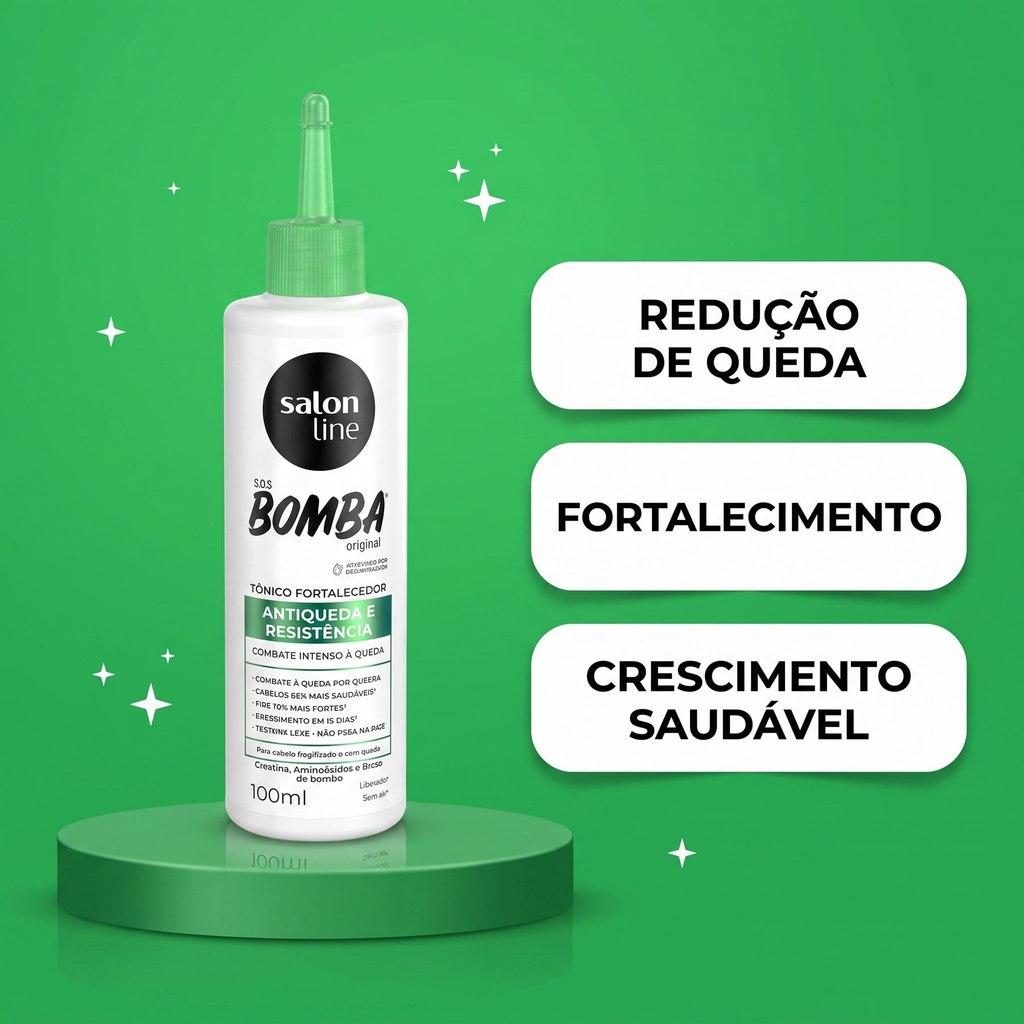 Tônico Fortalecedor Sos Bomba Antiqueda Salon Line 100ml