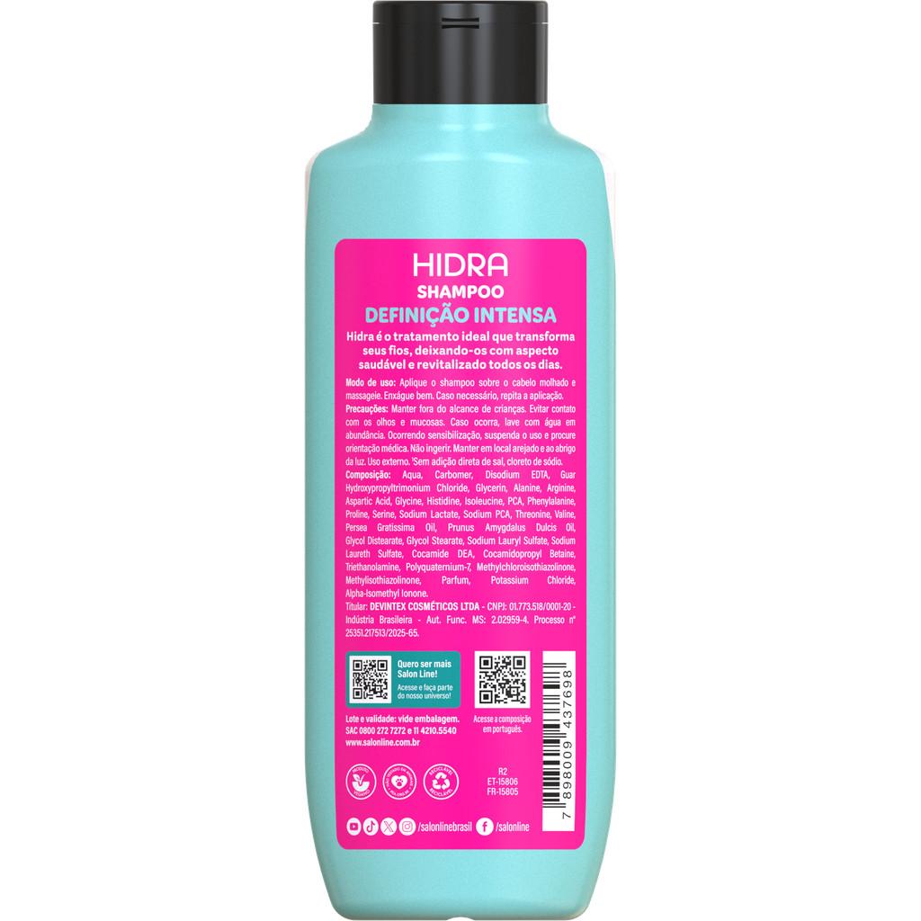 Kit Shampoo E Condicionador Hidra Abacate Salon Line 300ml