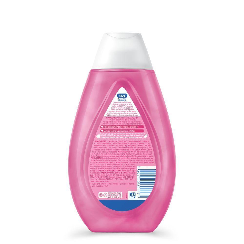 Shampoo Johnson S Baby Gotas De Brilho 400ml