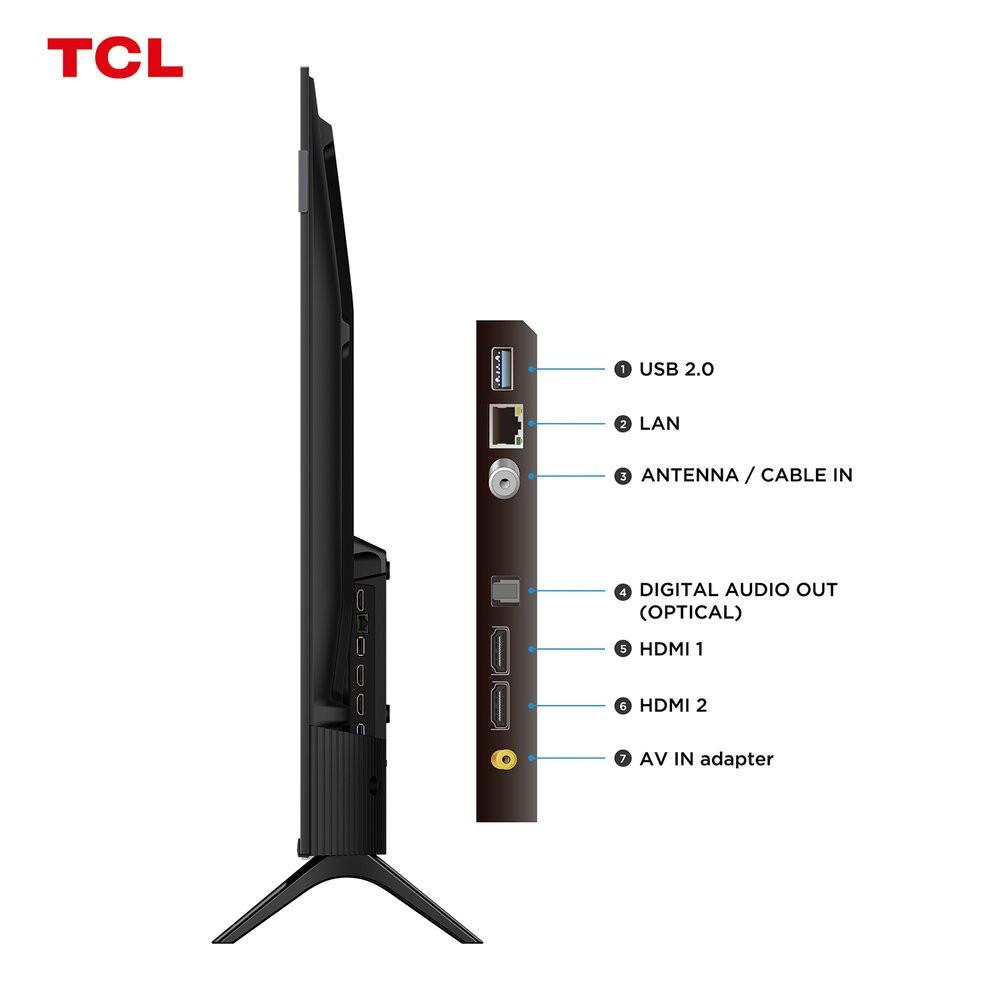 Smart TV 43 Polegadas Google TV Qled 43s5k Tcl