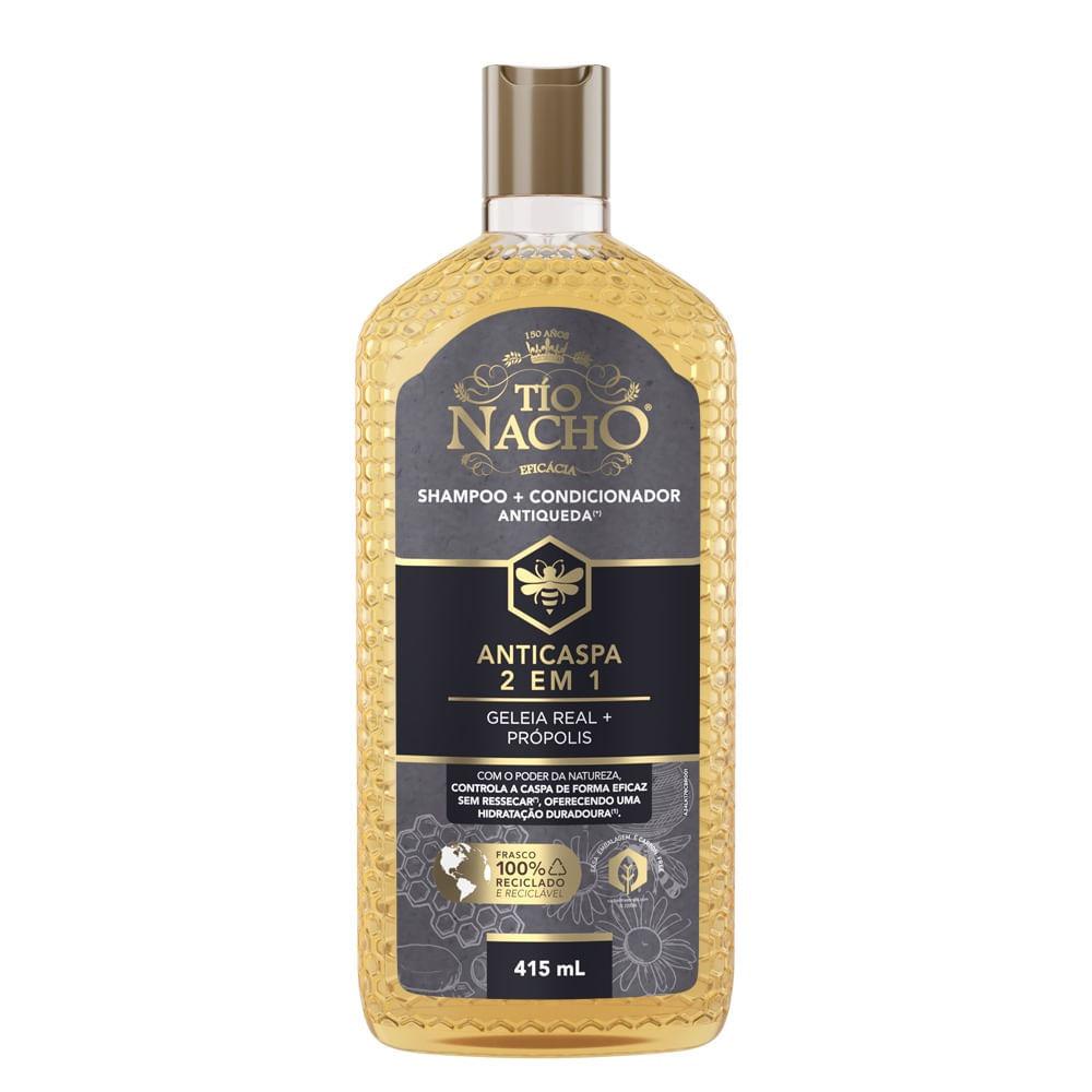 Shampoo E Condicionador Tio Nacho 2 Em 1 Anticaspa 415ml
