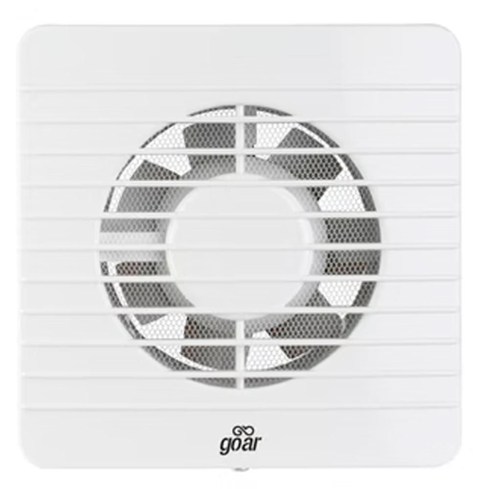 Microventilador Exaustor Branco 100mm Goar 127 Ou 220V 12w 42db Banheiros Residenciais E Comerciais