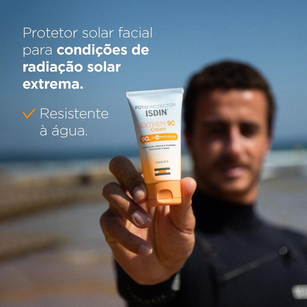 Protetor Solar Facial Isdin Fotoprotector Extrem 90 Cream FPS 90 50ml