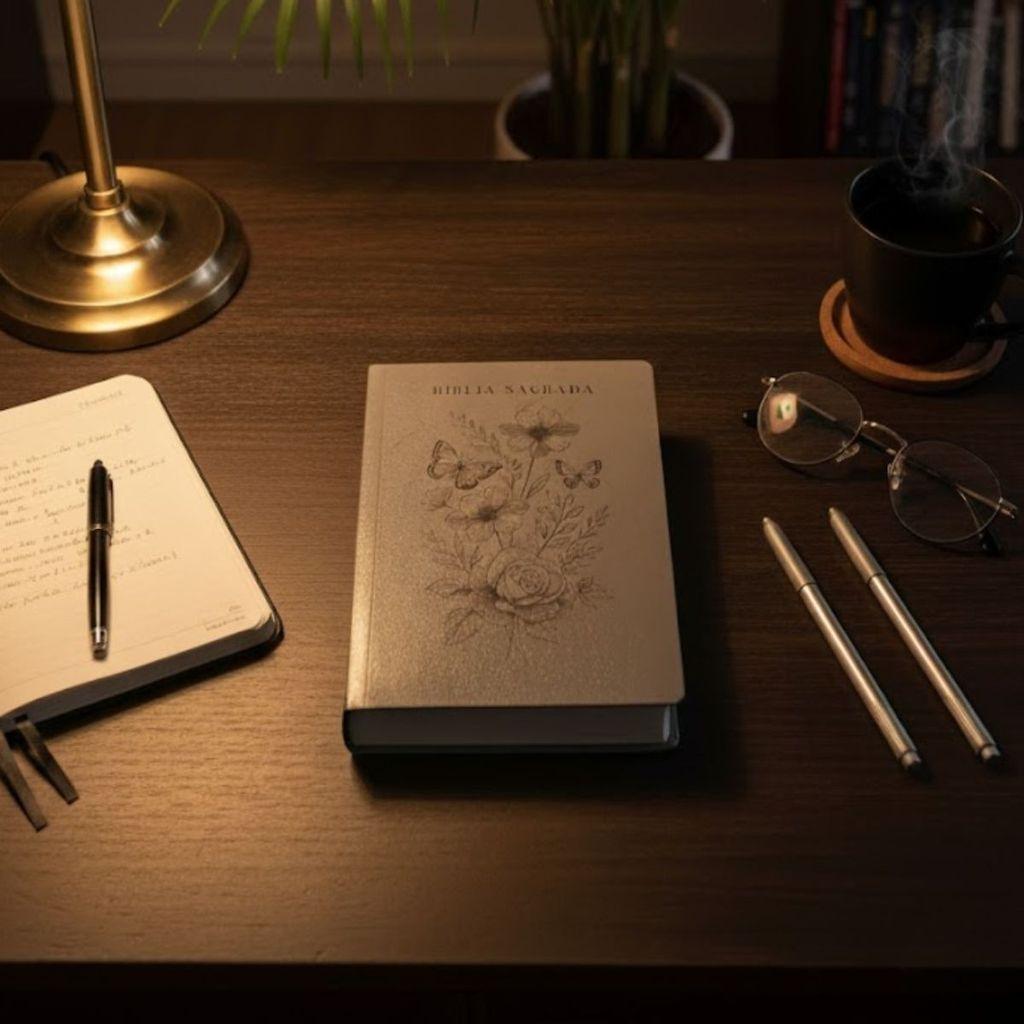 Bíblia Sagrada Nvt Floral Borboletas Cinza
