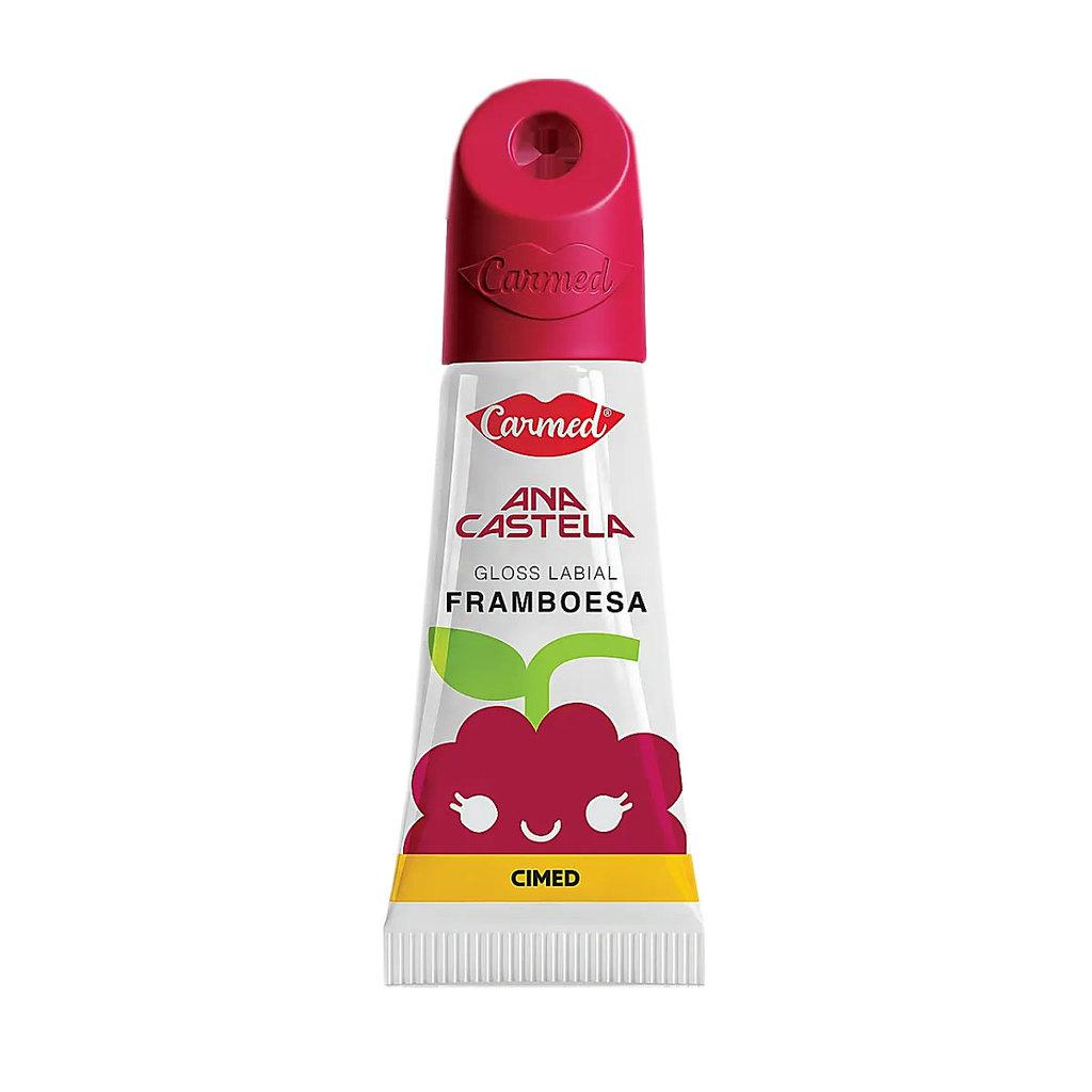 Gloss Labial Carmed Ana Castela Framboesa 5g