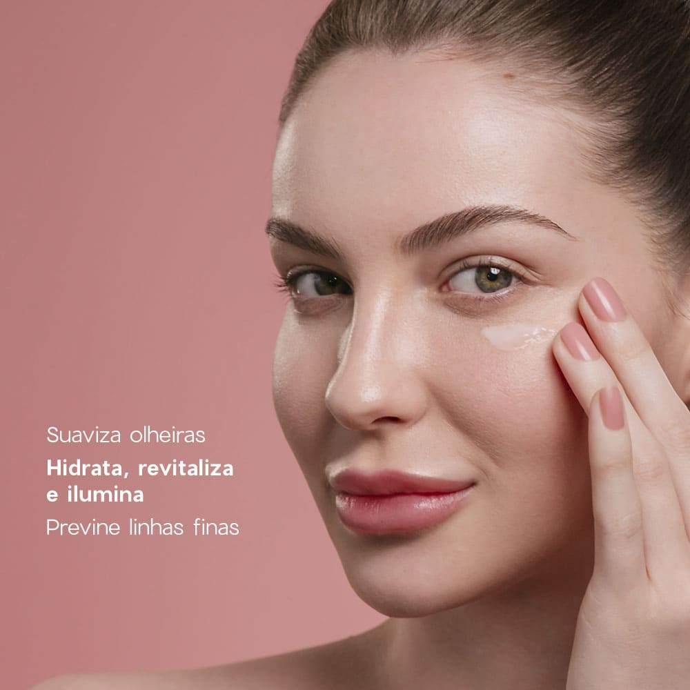 Creme Para Área Dos Olhos Roll-on Com Extrato De Rosas - Rose Eye Cream 20g