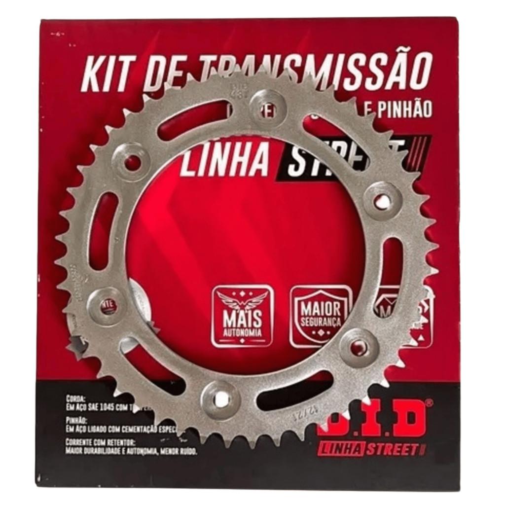 Kit Transmissao Relação D.i.d Moto Honda Twister Cbx 250 Cbx250 2001 Ate