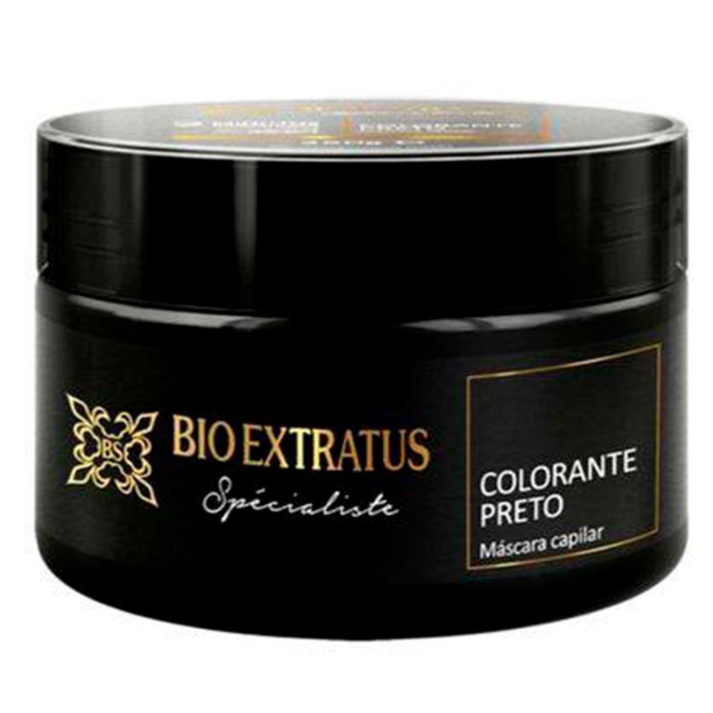 Máscara Capilar Colorante Bio Extratus 2 Minutos Mágicos - Preto 250g
