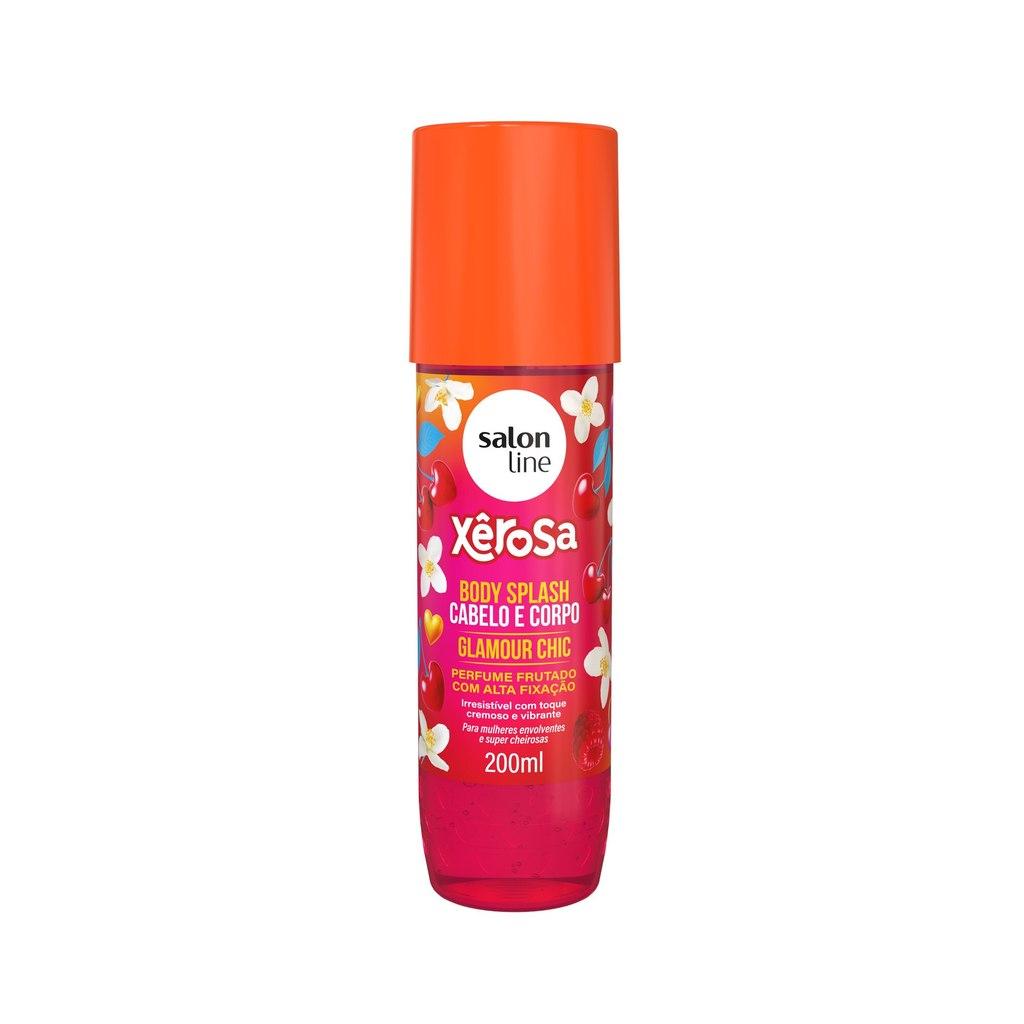 Body Splash Cabelo E Corpo Xêrosa Glamour Chic 200ml