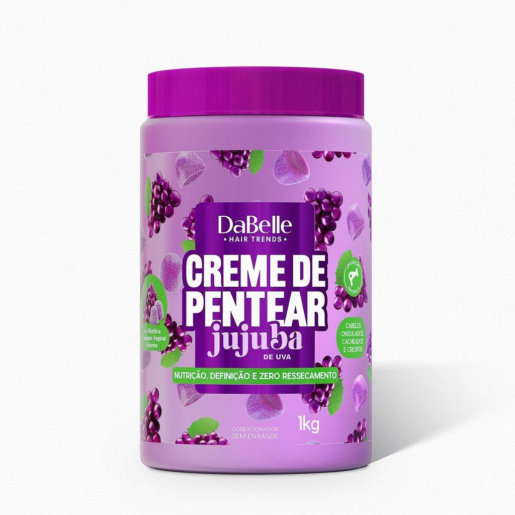 Dabelle Hair Creme De Pentear Jujuba De Uva 1kg