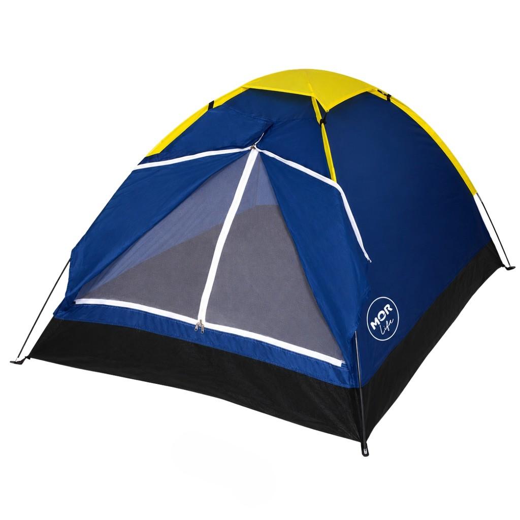 Barraca Camping Iglu Para 2 Pessoas Azul Mor
