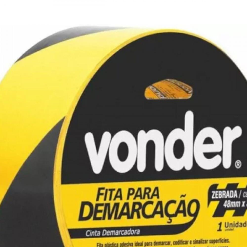 Fita Para Demarcação 48 Mm X 30 Metros - Vonder