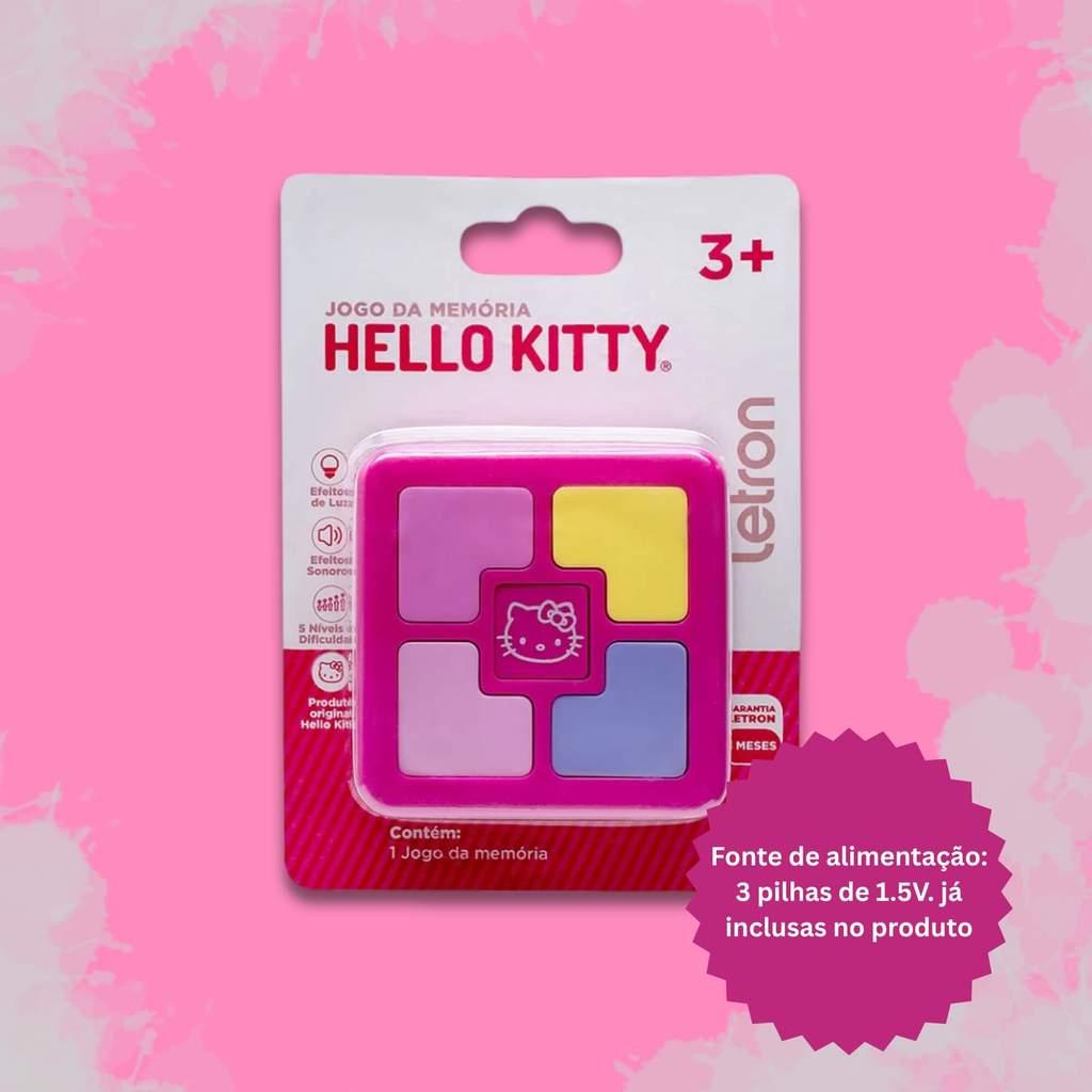 Jogo Da Memória Hello Kitty Blister C/1 Unidade Leo Leonora