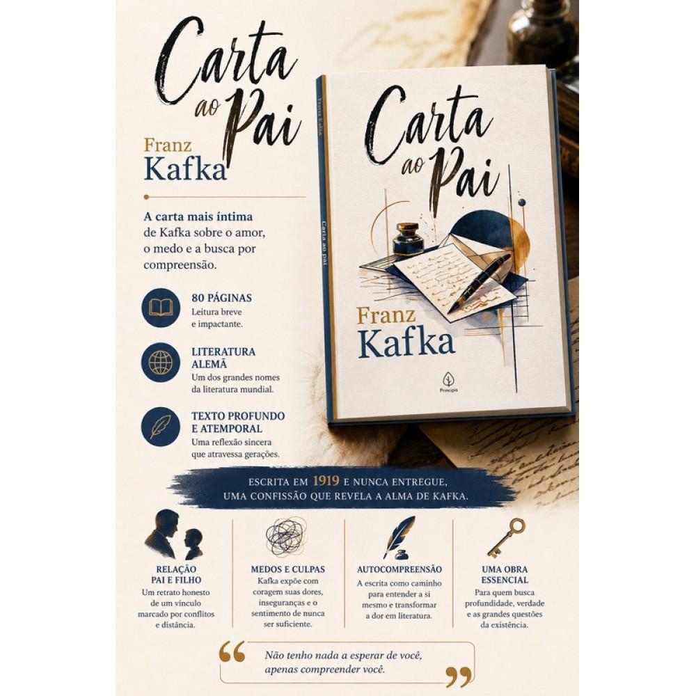 Livro Carta Ao Pai - Um Clássico De Franz Kafka Sobre Relações Fam