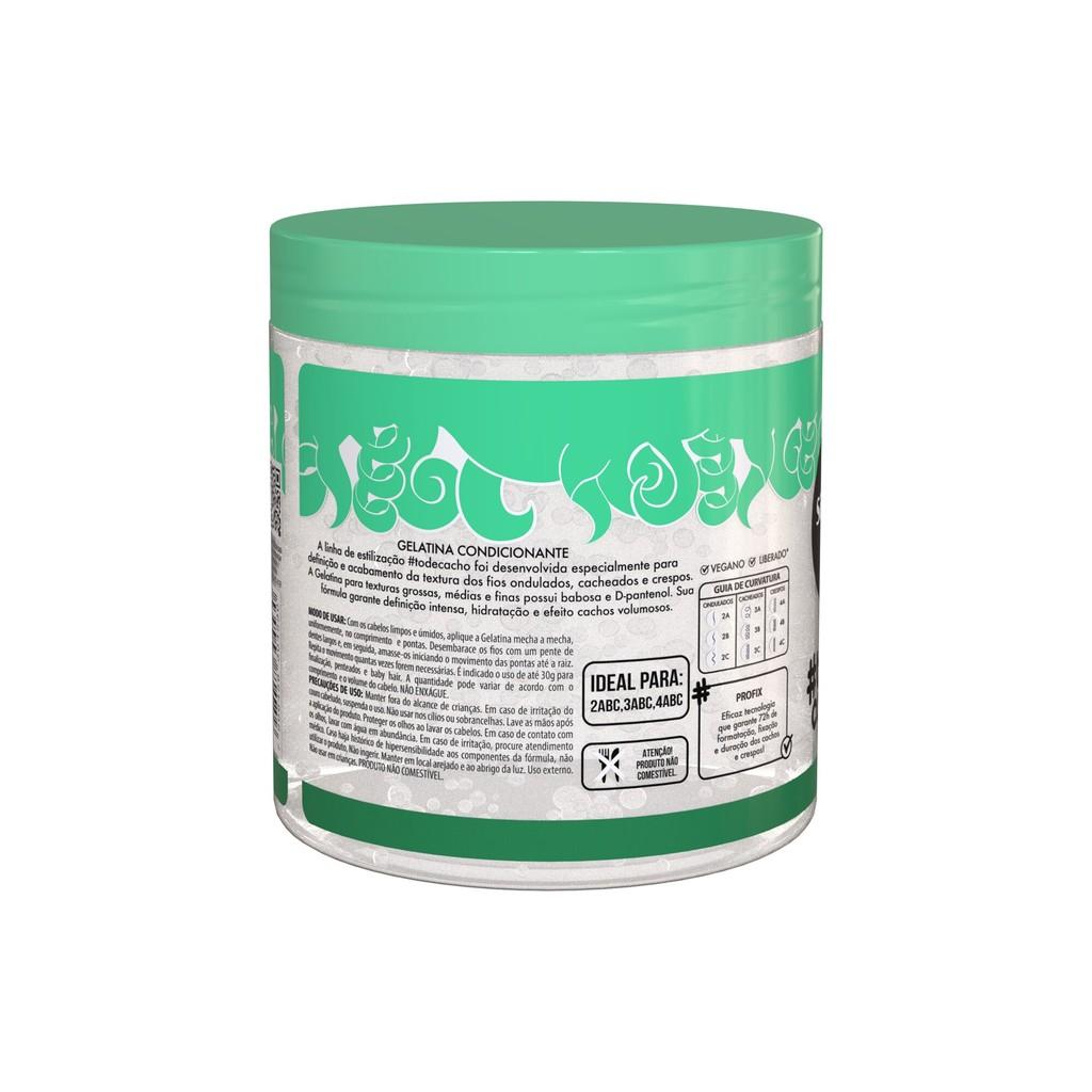 Gelatina Babosa #todecacho Volume E Hidratação Salon Line 550g