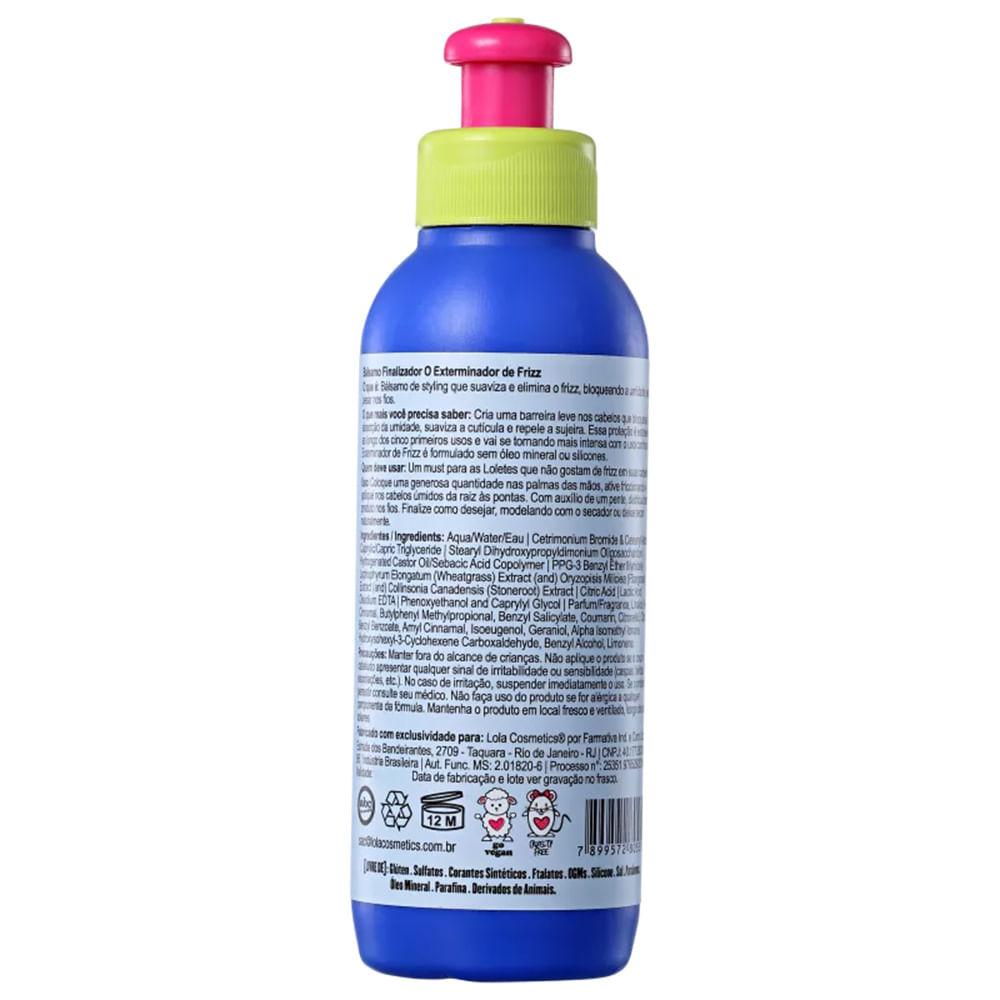 Bálsamo Finalizador Lola Exterminador De Frizz 120ml