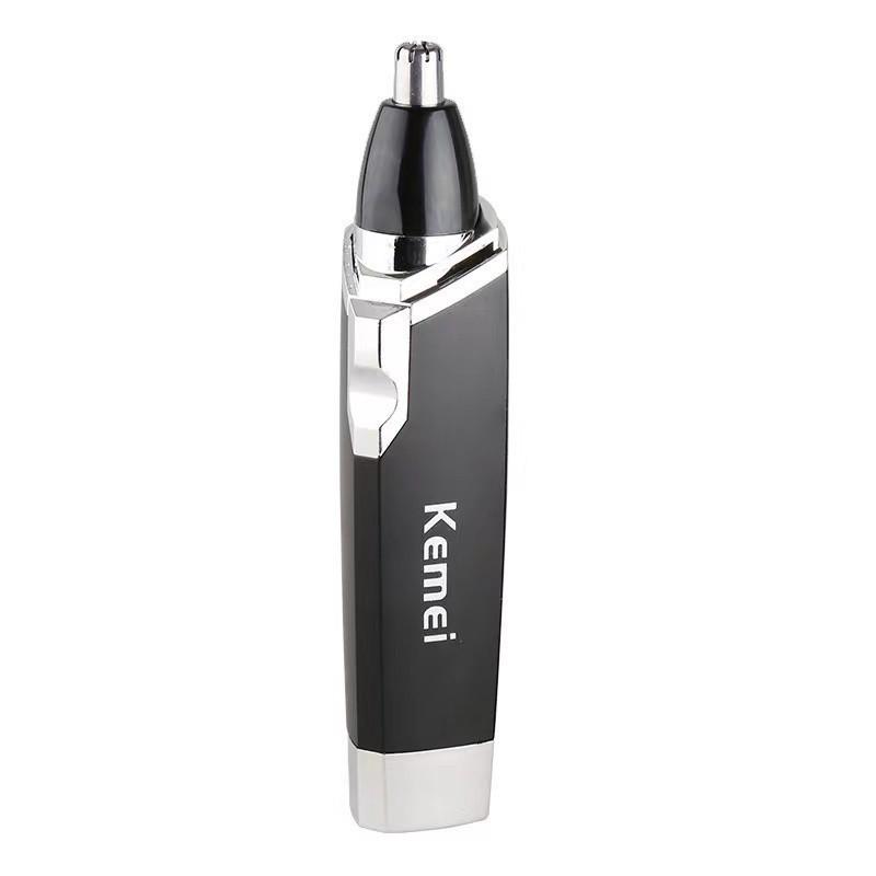Máquina De Aparar Pelos Nariz Ouvido Kemei Km-6512 Original