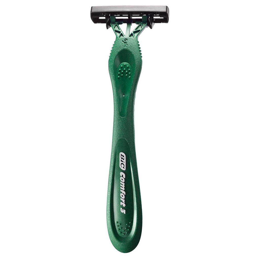 Barbeador Descartável Confort3 Sensitive Verde 4 Unidades Bic