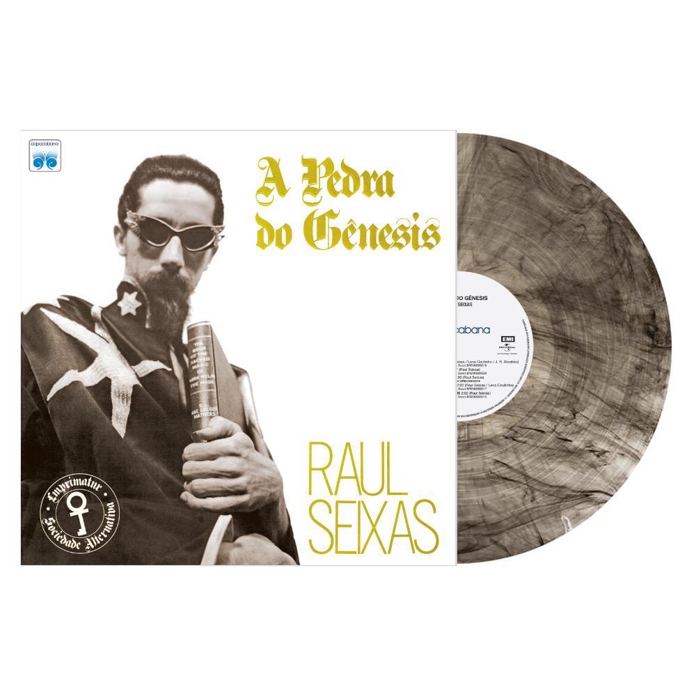 Vinil Raul Seixas - A Pedra Do Gênesis (1988/Lp Fumê Translúcido Esfumaçado)