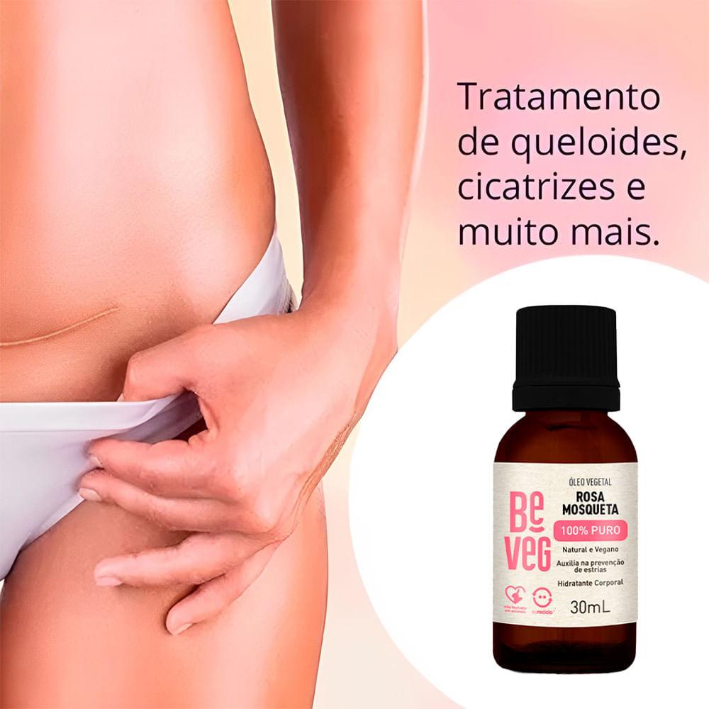 Óleo Vegetal Be Veg Rosa Mosqueta 100 Puro 30ml