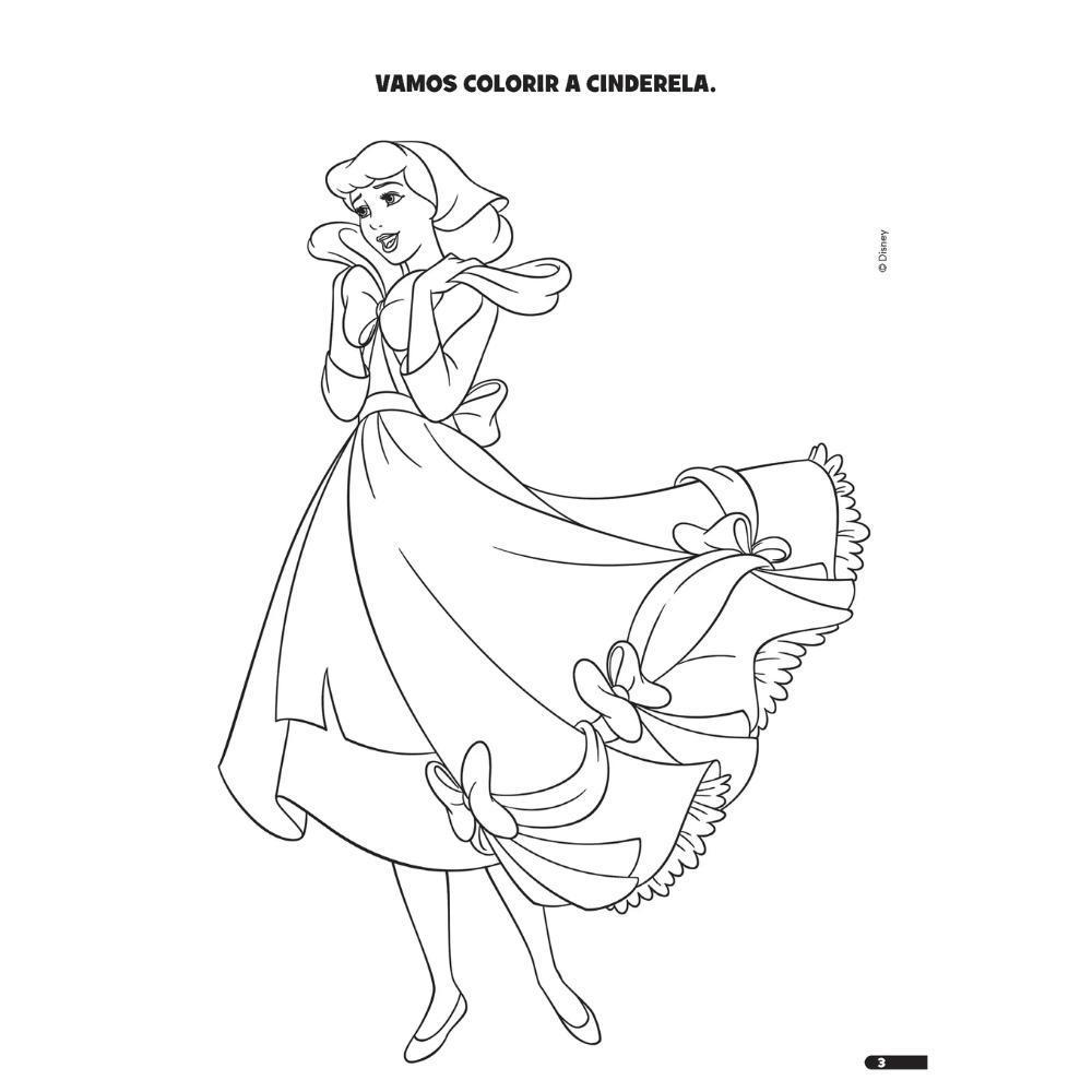 50 Páginas Educativas Disney - Princesas