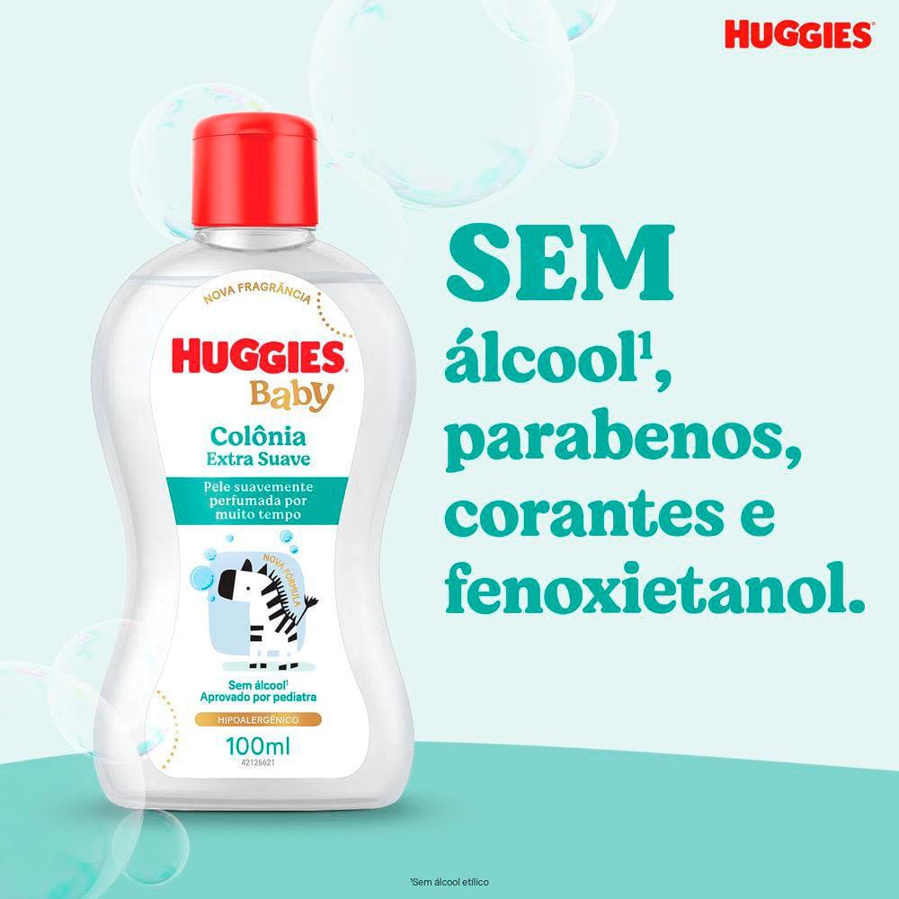 Colônia Infantil Huggies Extra Suave 100ml