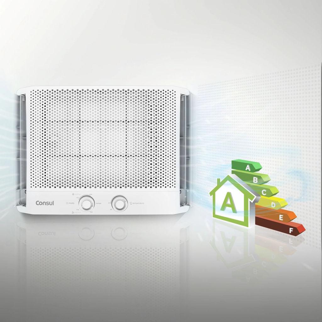 Ar-condicionado Janela 7500 Btus Consul Frio Com Design Moderno - Ccb07fb