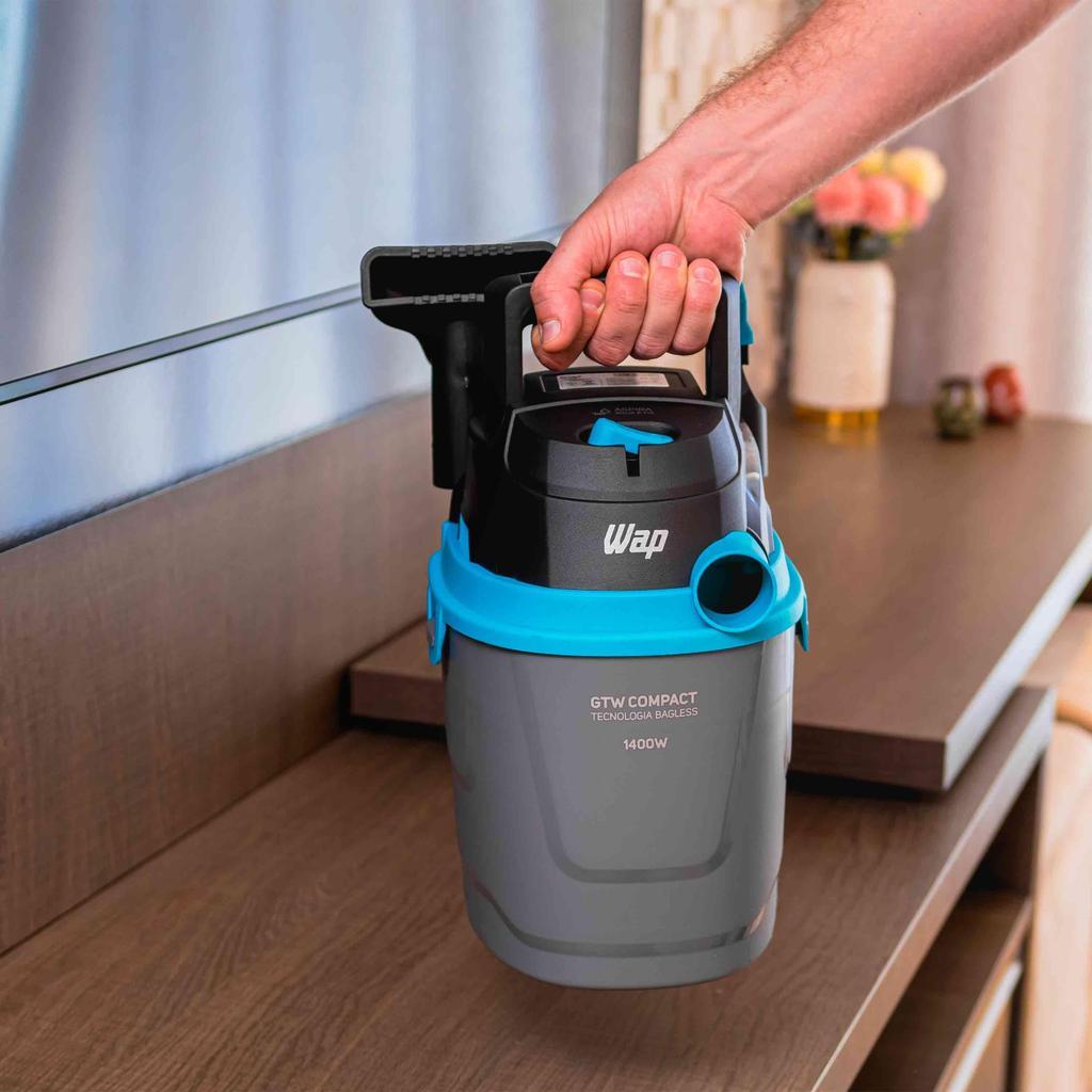 Aspirador De Pó E Água Wap Gtw Compact 1400w